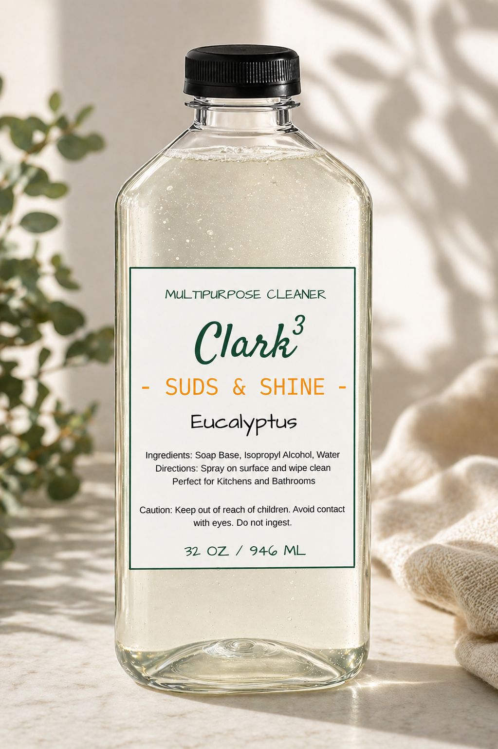 32 Oz refillable multipurpose cleaner